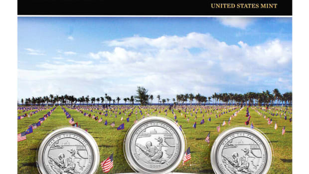 Each of the War in the Pacific National Historical Park Quarter Sets include two uncirculated quarters – one from Denver and one from Philadelphia, as well as a proof quarter from the San Francisco Mint.