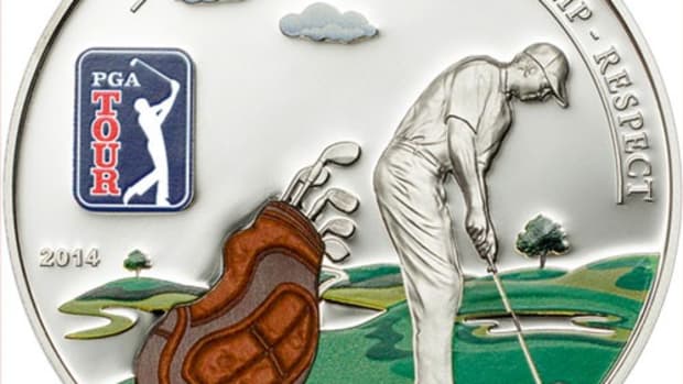Enjoy a game of golf? Buy this coin commemorating the PGA Tour and the wonderful game of golf.