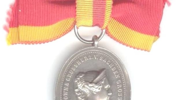 Saxe Weimar medal