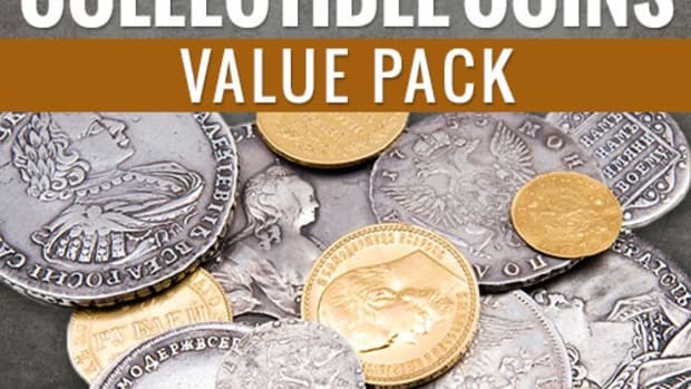 Check out this pack today to learn about investing in collectible coins!