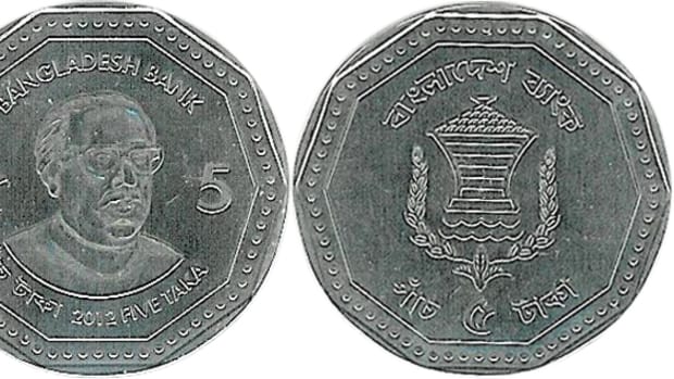 Bangladesh taka coins circulate widely, making their acceptance at banks important.