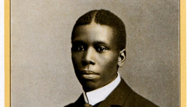 Paul Laurence Dunbar.  (Image taken from The Booklovers Magazine, July 1903)