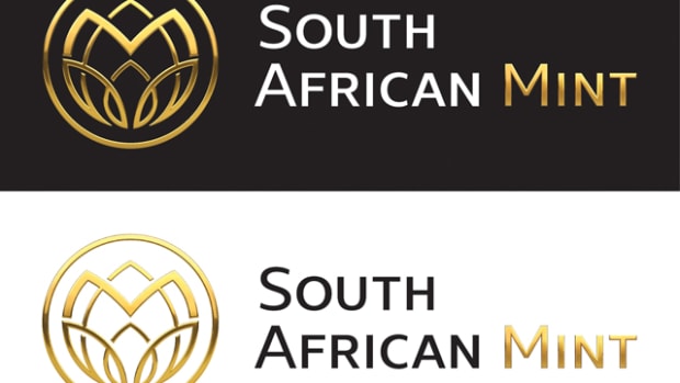 There are two standard versions for the new South African Mint logo.