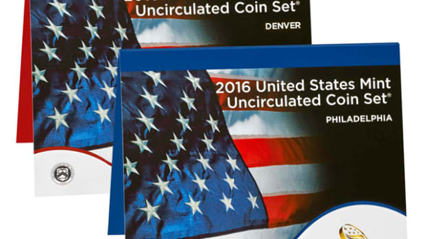 The 2016 uncirculated mint set went on sale May 18.