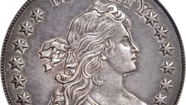 1804 U.S. silver dollar