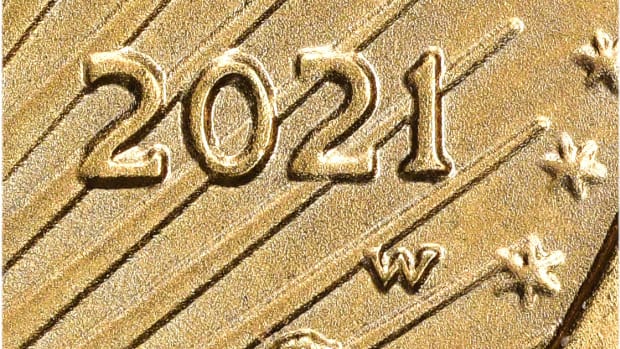 2021-W mint mark close-up