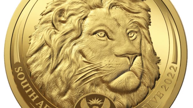 2022 Big 5 Sll Gold Proof Lion _OBV NEW copy