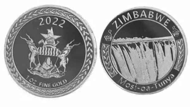Zimbabwe 1oz Fine Gold
