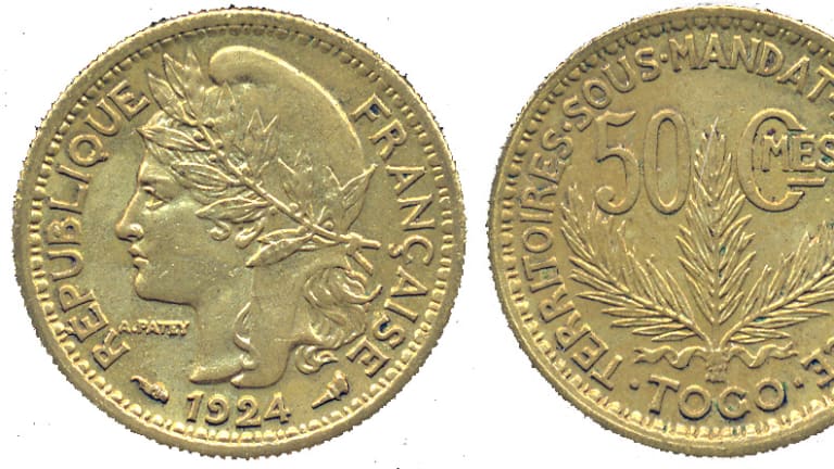Modern Coinage of Togo