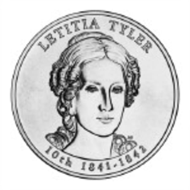 2009 Letitia Tyler Bronze Spouse Medal in Original Plastic 