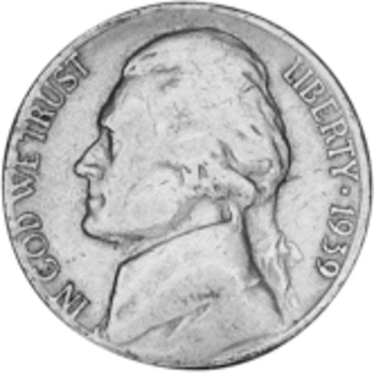 1982/1983 P-D Jefferson Nickel  Mint State ++++ 
