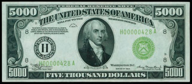 $5,000 and $10,000 notes lead Stack's sale - Numismatic News