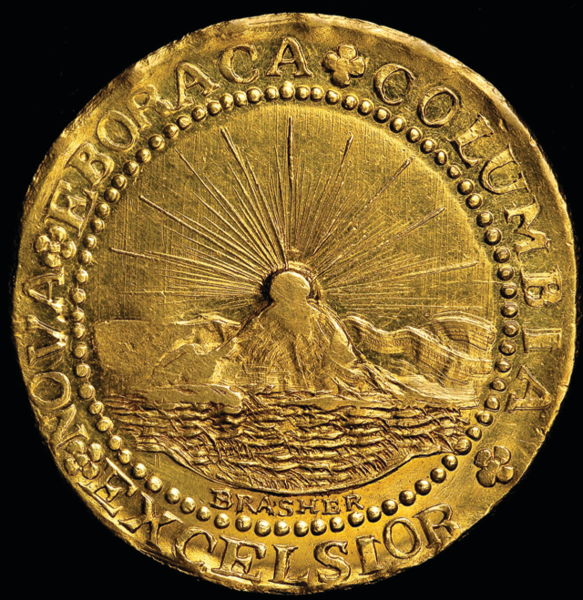 The 1787 Brasher doubloon took top place in 2014 auction results,