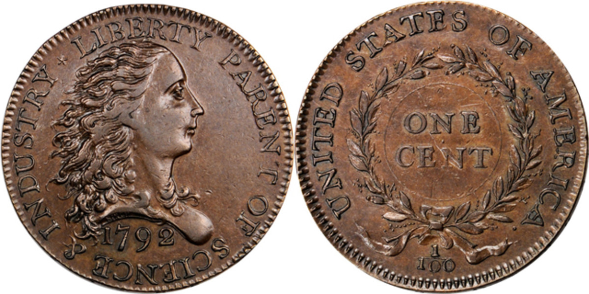 Star of the Stack's Bowers auction was the 1792 Birch cent that sold for $1,175,000.