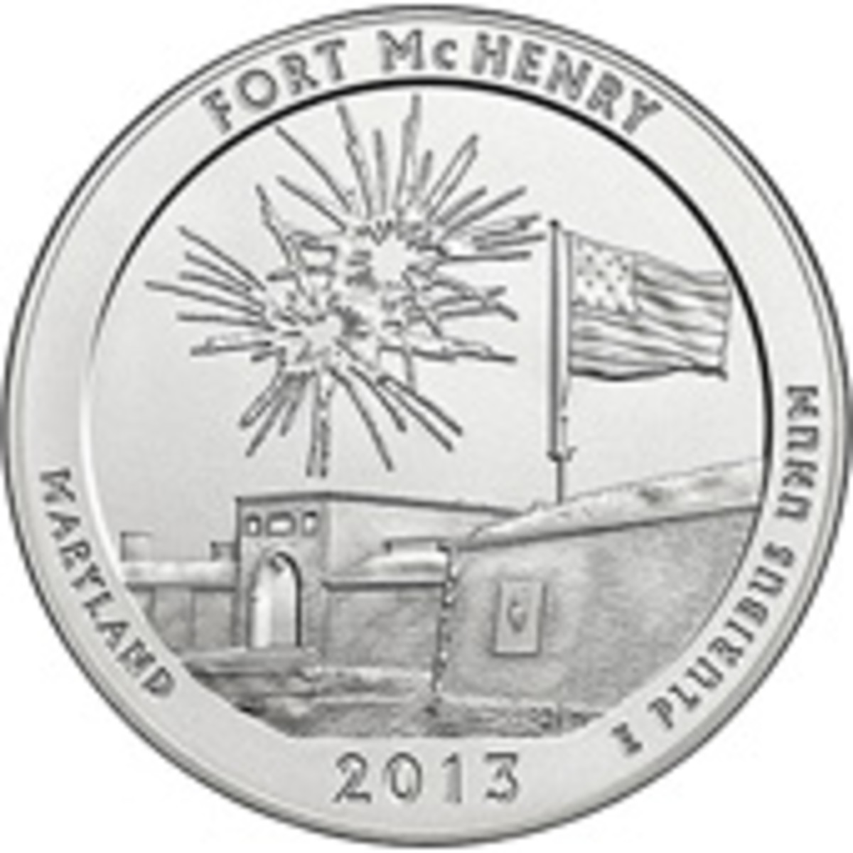 Fort McHenry silver coin