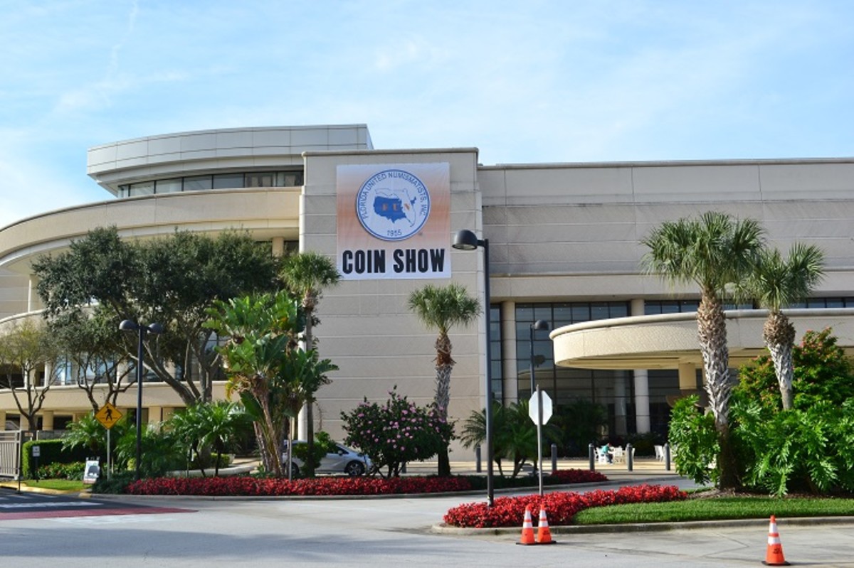 The 2020 FUN show will be held at the Orange County Convention Center in Orlando, Fla. (Image courtesy Florida United Numismatists, www.funtopics.com.)