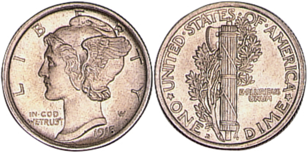 The Mercury dime first released on Oct. 30, 1916 and has remained a favorite series for collectors ever since.