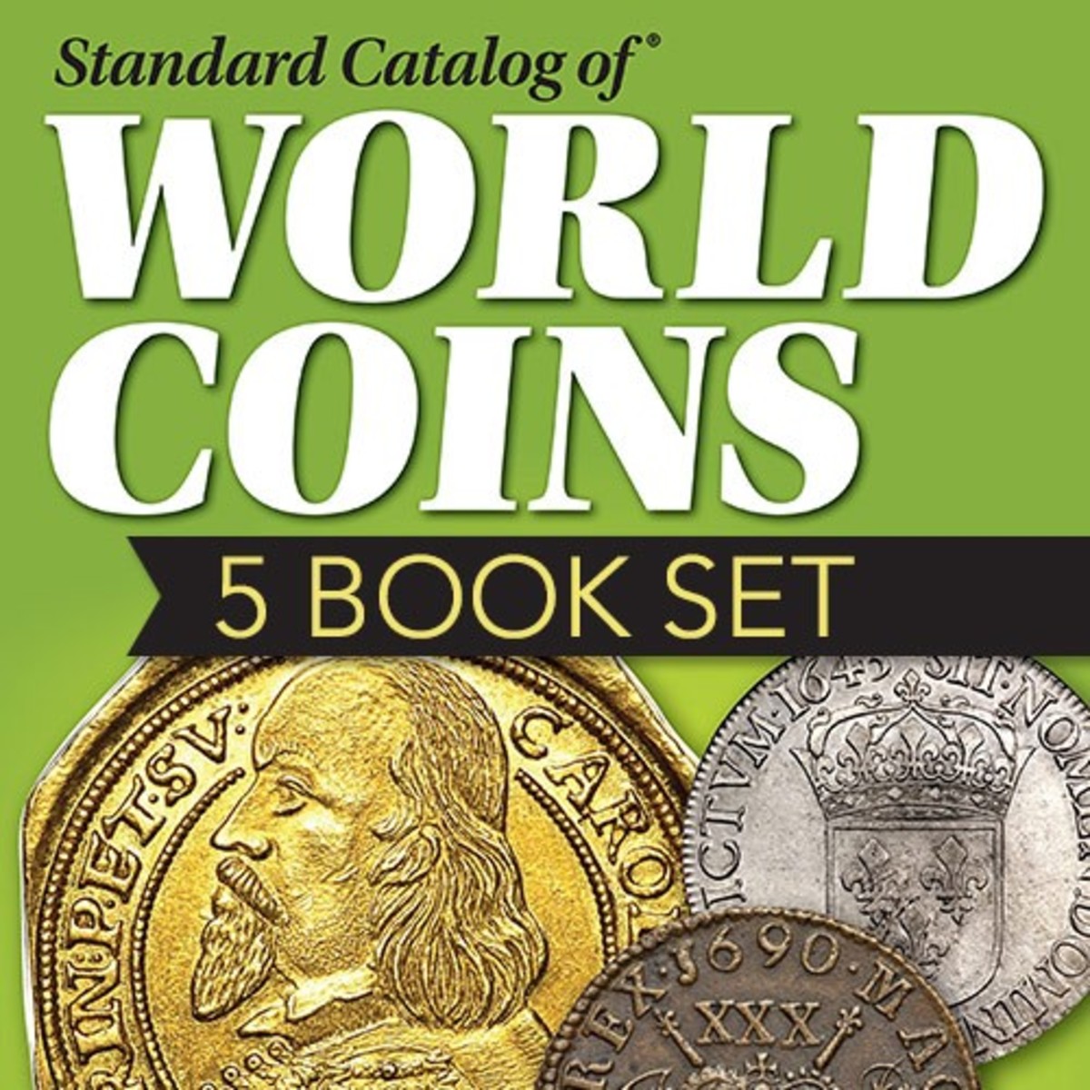 The five volumes listing the latest foreign coin values - the pinnacle of every coin reference library - are now offered as a special package.