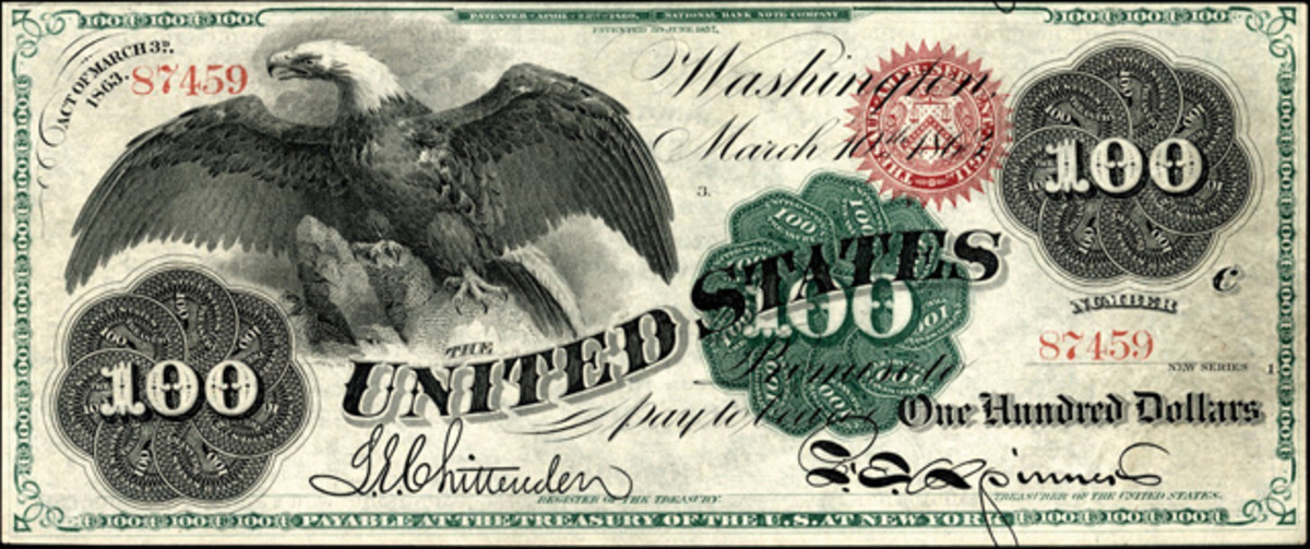 Leading all lots was this $100 Legal Tender Note at $260,000.