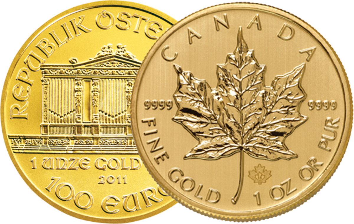Want gold? Consider buying world gold bullion coins and privately minted bars for lowest premiums.