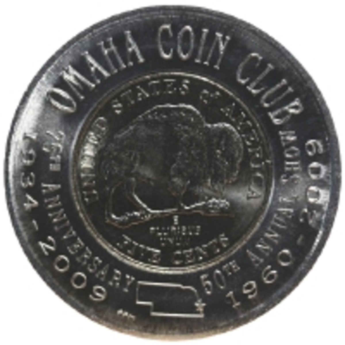 Nickels encased for Omaha anniversaries - Numismatic News