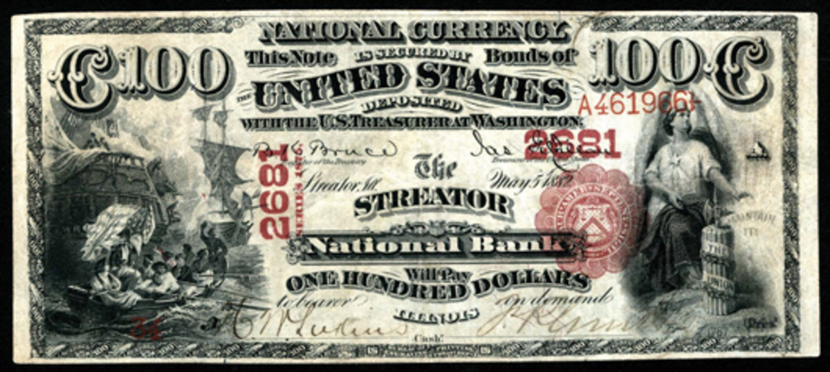  This Streator, Ill., $100 brought $77,500.