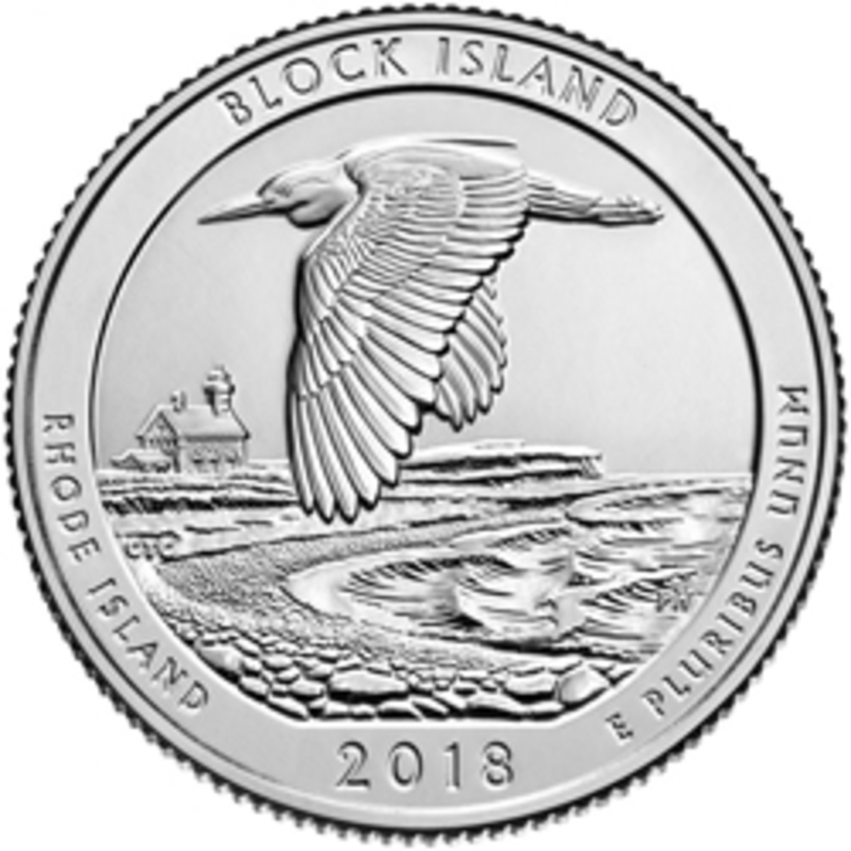  The Block Island quarter is the most recently released design in the America the Beautiful series. It is the fifth and final design of 2018. There will be five ATB designs in 2019, five in 2020, and one in 2021 that will conclude the series.