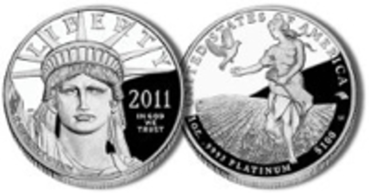 2011 American Eagle 1 ounce platinum proof coin