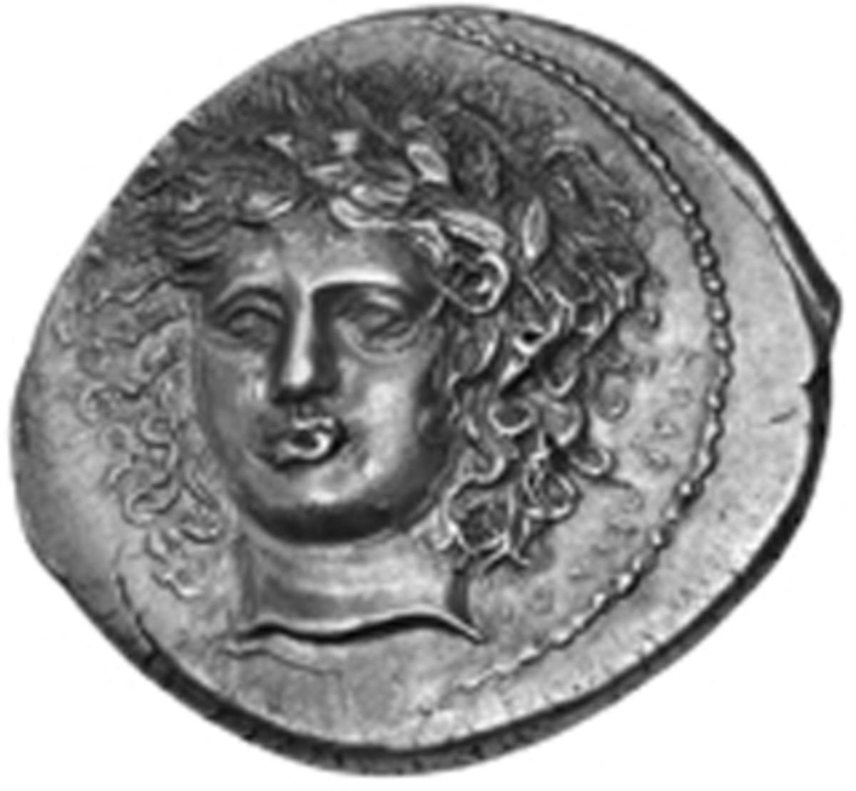This rare ancient greek coin was seized at a coin show in 2012.