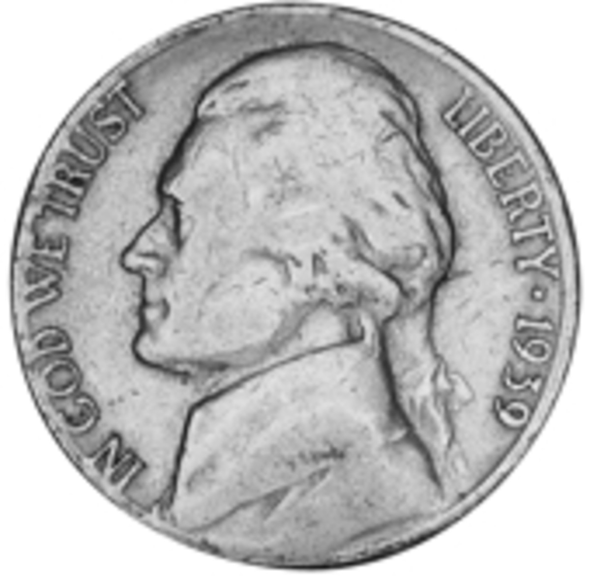 one nickel from original roll 1983-P  Jefferson Nickel BU 