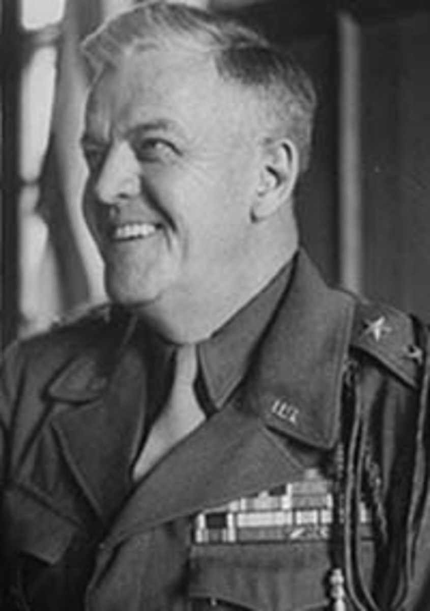  Fig. 8: Here is a photo of Major General Andrew D. Bruce, assistant commander of the 77th Infantry Division under Lt. Gen. Richardson.