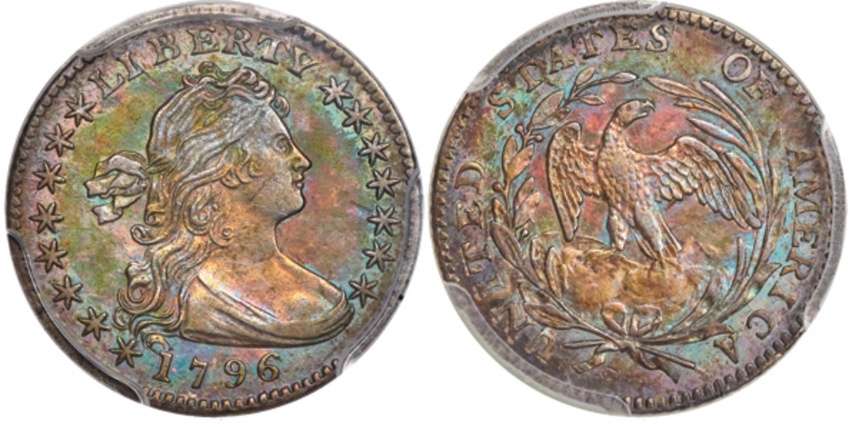 1796 Draped Bust (Images courtesy of Heritage Auctions)