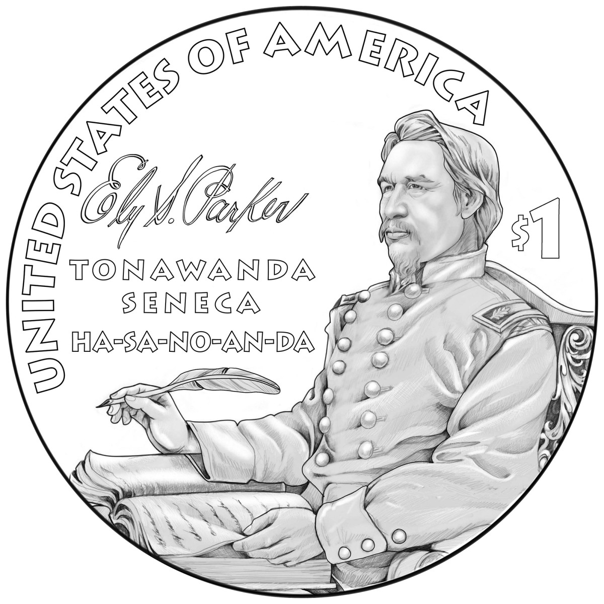 2022-native-american-one-dollar-coin-line-art-reverse