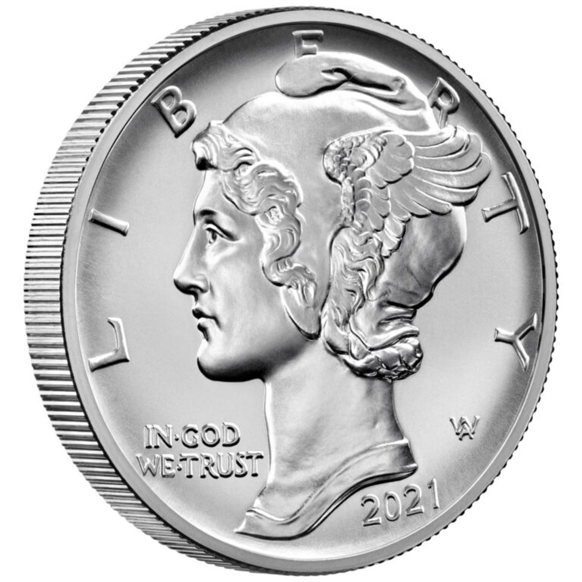 2021 palladium American Eagle bullion coin. (Image courtesy United States Mint.)