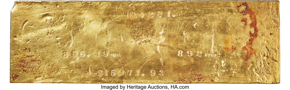 Justh & Hunter Gold Ingot_Heritage_Auctions_1