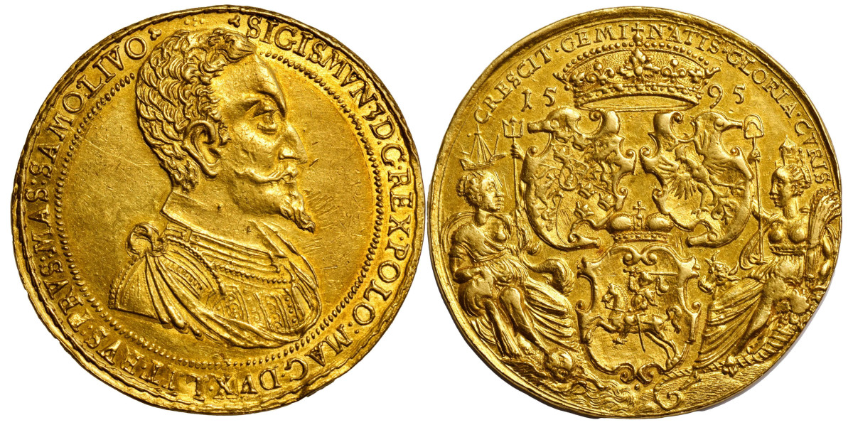 1595 Medal in 10 Ducat Weight