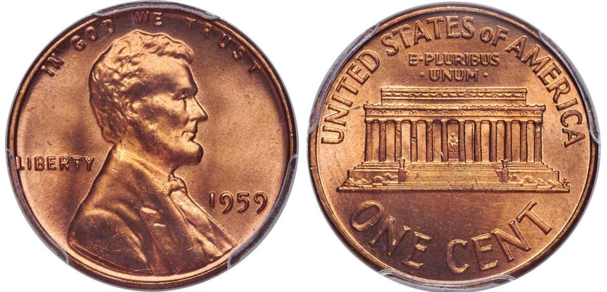 The Lincoln memorial Penny