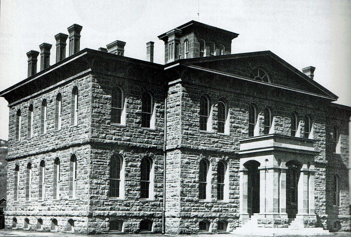 The Carson City Mint, located in Carson City, Nev., near the Comstock Lode, first struck coins in 1870. Its last coinage was in 1893.