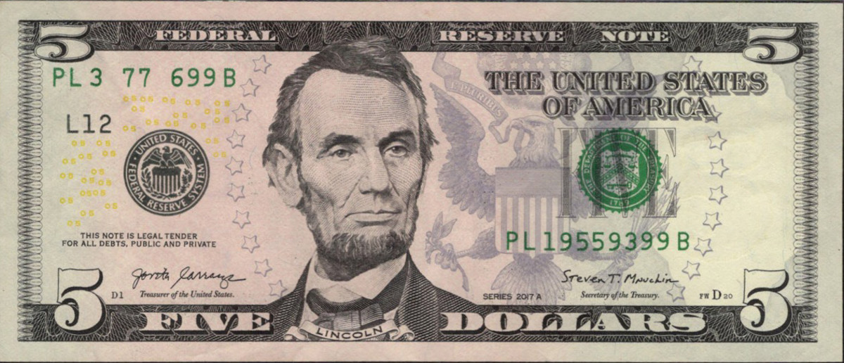 A  Federal Reserve bank note with rare error found by collector heads to auction June 26