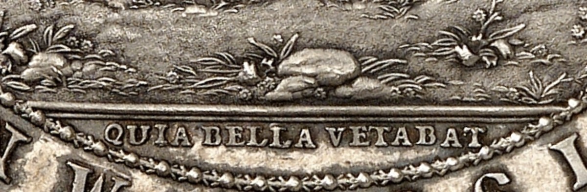 Detail of Sebastian Dadler’s medal commemorating the death of William II.