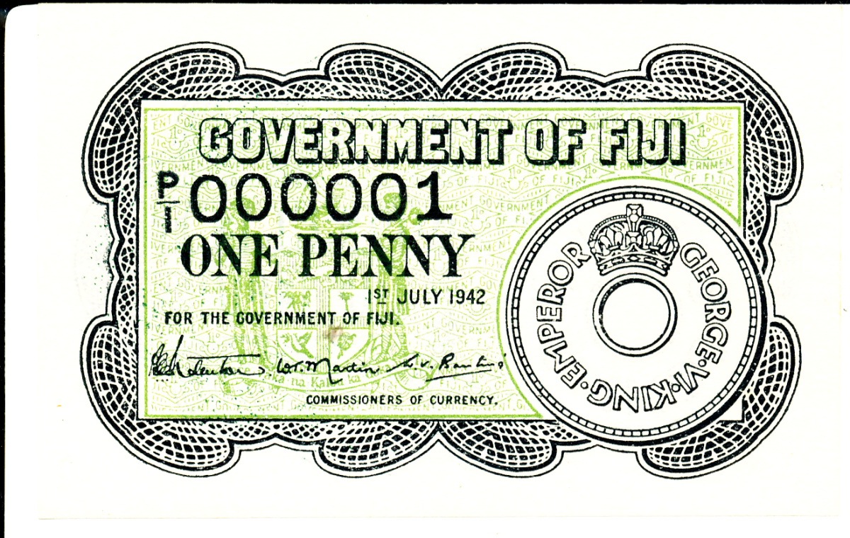 Penny note 000001 (P-47). It took an impatient 30 years from when this gem first surfaced on the Australian market for Dr. Rodgers to add finally it to his collection. Image © Ω Collection 2021.