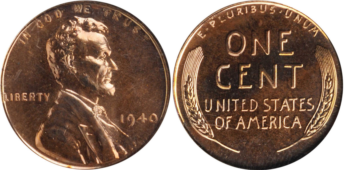 1940 Lincoln cent.