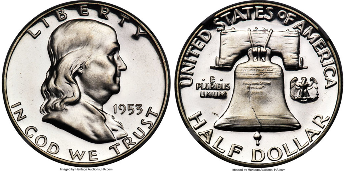 1953 Franklin Half Dollar 