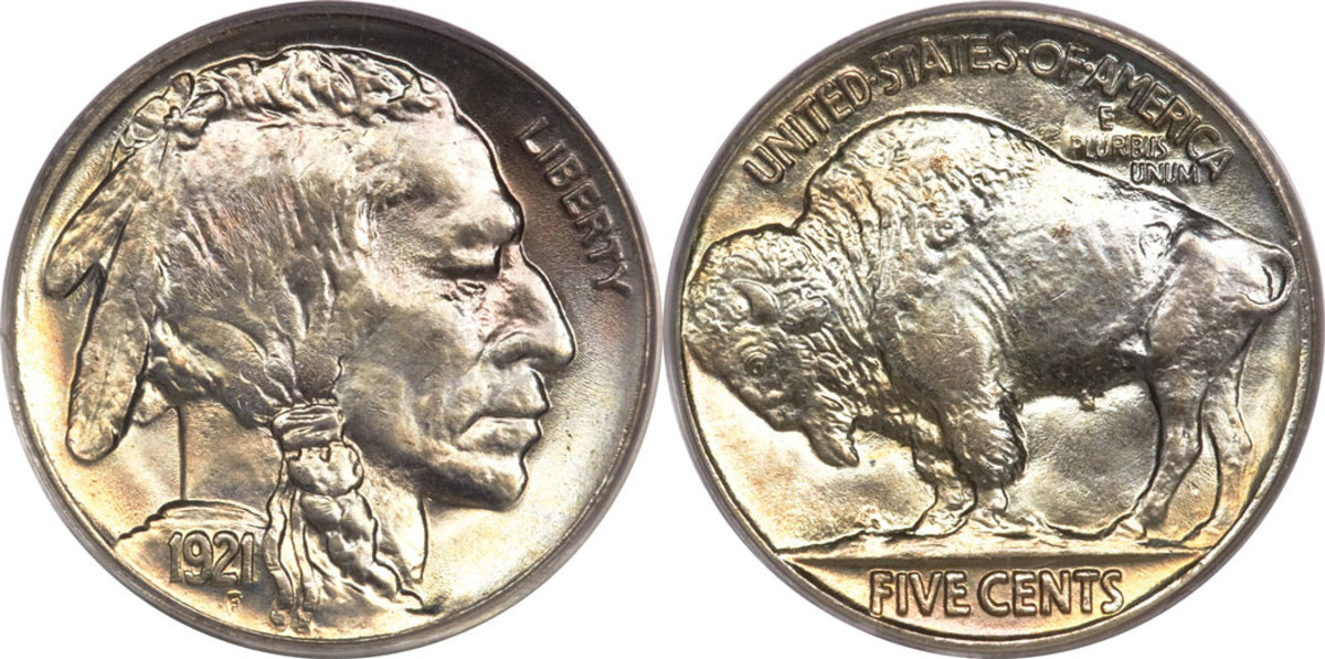 1921 Buffalo Nickel 