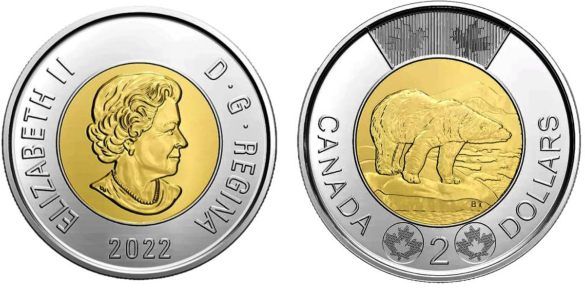 Fake Canada $2 coins appear to have been minted in China.