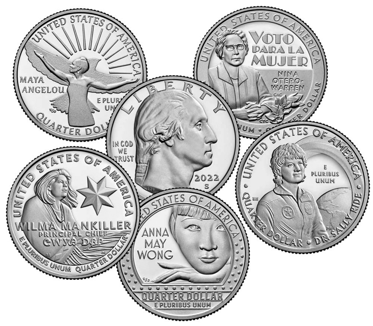 Images courtesy United States Mint. 