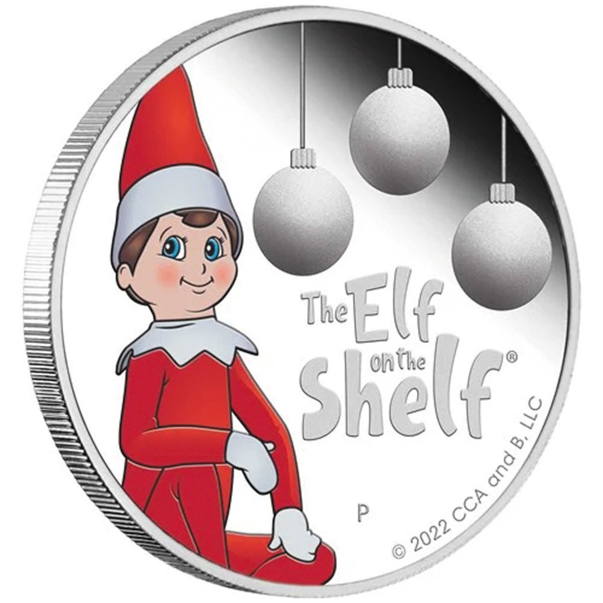The Elf on the Shelf® has found its way onto a coin. See if you and the collector in your life can find this sneaky elf before Christmas! (Image courtesy Perth Mint.) 
