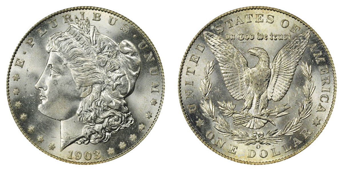 1903-O Morgan dollar. (Images courtesy usacoinbook.com.) 