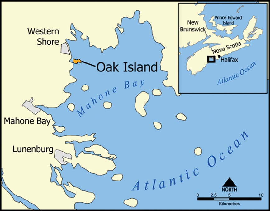 The Buried Treasure of Oak Island