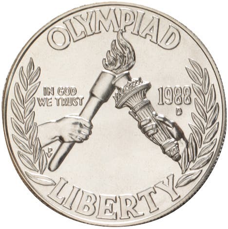 Bargain Collector: The 1988 and 1989 Commemorative Silver Dollars